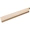 Ekena Millwork 2in. W x 6in. H x 36in. L Moab Woodgrain TimberThane Rafter Tail, Primed Tan RFTUR02X06X36MOARCPR - alternate 2